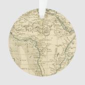  kaart van Afrika Ornament (voorkant)