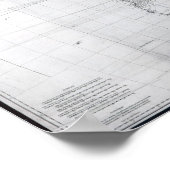 Kaart van Afrika Poster (Hoek)