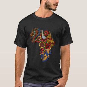Kaart van Afrika T - shirts door Berts