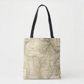  kaart van Afrika Tote Bag (Voorkant)