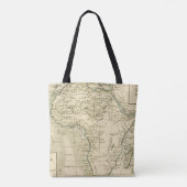  kaart van Afrika Tote Bag (Achterkant)
