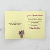 Kaart van Afrikaanse Amerikaanse schoontante Birth (Binnen)