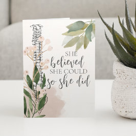 Kaart van Afstuderen van de wervelkolom, Kaart van