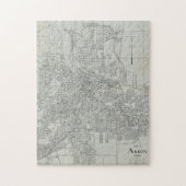  kaart van Akron Ohio (1917) Legpuzzel (Verticaal)
