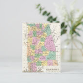  kaart van Alabama (1827) (Staand voorkant)