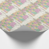 kaart van Alabama (1827) Cadeaupapier (Hoek)