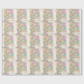 kaart van Alabama (1827) Cadeaupapier (Vlak)