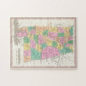  kaart van Alabama (1827) Legpuzzel (Horizontaal)