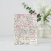  kaart van Alabama (1855) (Staand voorkant)