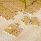  kaart van Alabama door John Melish (1820) Legpuzzel (Zijkant)