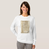 Kaart van Alabama T-shirt (Voorkant volledig)