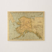  kaart van Alaska (1894) Legpuzzel (Horizontaal)