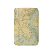 Kaart van Alaska Badmat (Voorkant Verticaal)