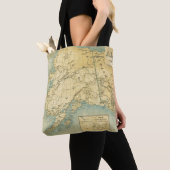 Kaart van Alaska Tote Bag (Dichtbij)