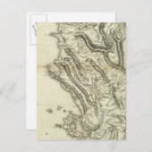 Kaart van Albanië (Voorkant / Achterkant)