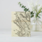 Kaart van Albanië (Staand voorkant)