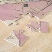 kaart van Albany NY (1874) Legpuzzel (Zijkant)