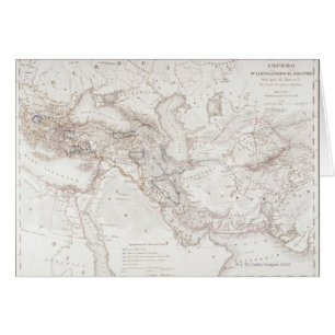 Kaart van Alexander het Greats Empire