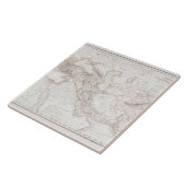 Kaart van Alexander het Grote Rijk Tegeltje (Zijkant)