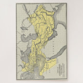  kaart van Alexander The Greats Empire (1913) Legpuzzel (Verticaal)