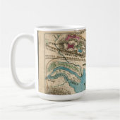 Kaart van Alexandrië VA en buursteden Koffiemok (Links)