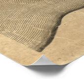  kaart van Alexandrië Virginia (1798) Poster (Hoek)