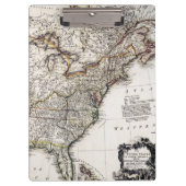 KAART VAN AMERIKA, 1809 KLEMBORD (Voorkant)