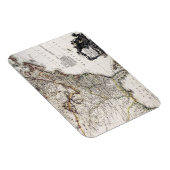 KAART VAN AMERIKA, 1809 MAGNEET (Rechterzijde)