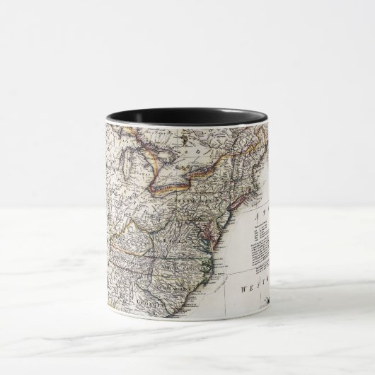 KAART VAN AMERIKA, 1809 MOK (Midden)