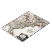 KAART VAN AMERIKA, 1809 NOTITIEBOEK (Linkerzijde)