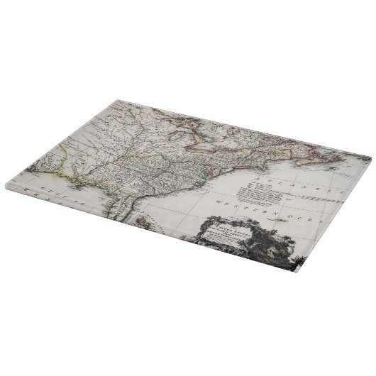 KAART VAN AMERIKA, 1809 SNIJPLANK (Hoek)