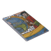 Kaart van Amerika met Ontdekkingsreiziger Amerigo Notitieboek (Rechterzijde)