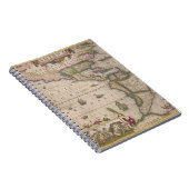 Kaart van Amerika, van de Mercator 'Atlas', pub. d Notitieboek (Rechterzijde)