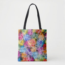 Kaart van Amritsar Punjab Tote Bag