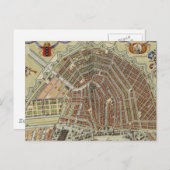  kaart van Amsterdam (1688) (Voorkant / Achterkant)