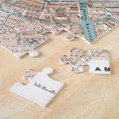  kaart van Amsterdam (1905) Legpuzzel (Zijkant)