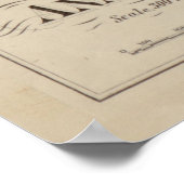  kaart van Annapolis MD (1878) Poster (Hoek)