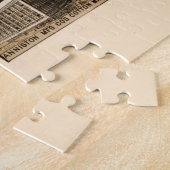  kaart van Anniston, Alabama (1887) Legpuzzel (Zijkant)