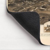 kaart van Anniston, Alabama (1887) Muismat (Hoek)