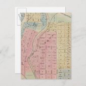 Kaart van Anoka, Anoka County, Minnesota (Voorkant / Achterkant)