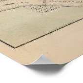 Kaart van Anoka, Anoka County, Minnesota Poster (Hoek)