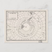 Kaart van Antarctica (1955) (Voorkant)