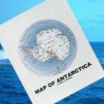 Kaart van Antarctica (geografische ligging) Legpuzzel<br><div class="desc">Ventilatoren van Antarctica,  het enige continent dat kon smelten,  zullen genieten van al deze cartografische cadeaus met een "kaart van Antarctica". Geografie van het minst bewoonde continent op deze gedenkwaardige kaartgeschenken.</div>