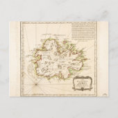 Kaart van Antigua van Juan Lopez (1780) (Voorkant)