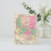  kaart van Arizona (1881) (Staand voorkant)