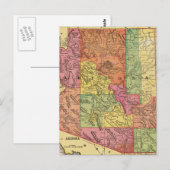 kaart van Arizona (1909) (Voorkant / Achterkant)