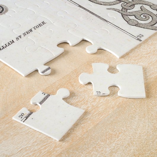 kaart van Arkansas (1855) Legpuzzel (Zijkant)