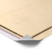  kaart van Arkansas (1866) Poster (Hoek)