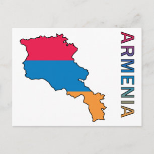 Kaart van Armenië