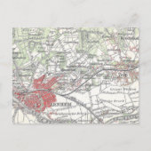  kaart van Arnhem en omringende gebieden (1905) (Voorkant)